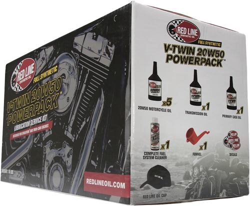 RED LINE BIG TWIN POWERPACKs 20W-50 / 20W-60