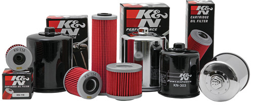 K&N OIL FILTER BLACK