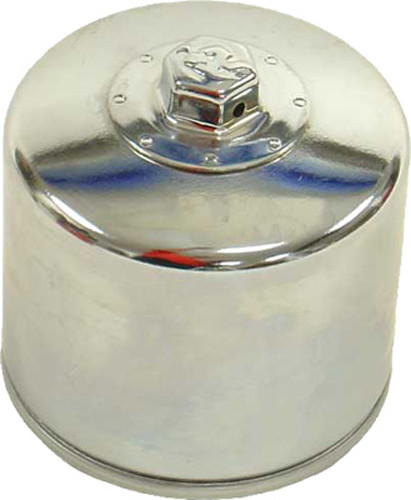 K&N OIL FILTER CHROME