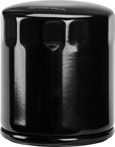 HARDDRIVE OIL FILTER TWIN CAM BLACK