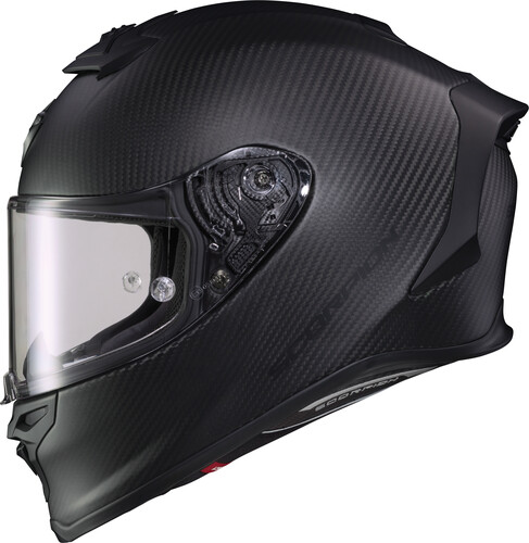 SCORPION EXO EXO-R1 AIR FULL FACE HELMET CARBON MATTE BLACK 