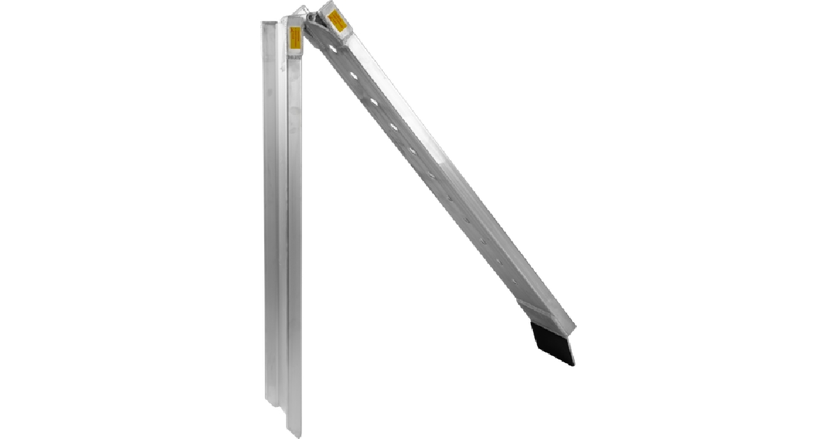 FIRE POWER FOLDING ALUMINUM RAMP 7.5 FT. X 6 IN.