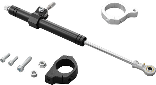 HARDDRIVE STEERING DAMPER 06-17 FXD BLACK
