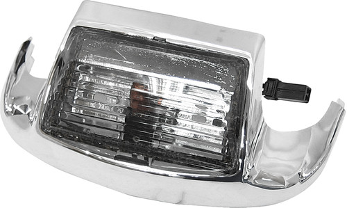 HARDDRIVE FRONT FENDER TIP LIGHT SMOKED LENS
