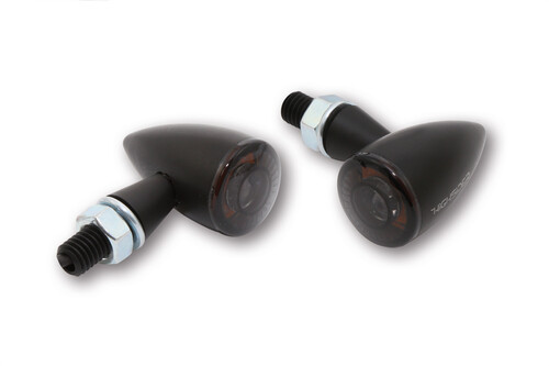 HIGHSIDER APOLLO BULLET LED TURN SIGNALS BLACK