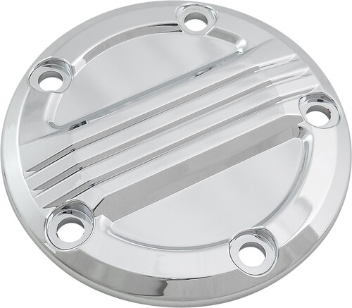 HARDDRIVE CUSTOM POINTS COVER CHROME TWIN CAMS 99-17