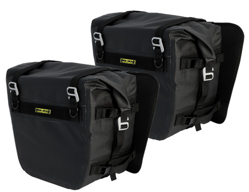NELSON-RIGG DELUXE ADV SADDLEBAGS 27.5L EA SURVIVOR EDITION BLACK