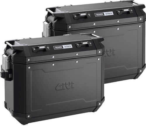 GIVI OBKN37B OUTBACK SIDE CASES L&R 37 LITER BLACK