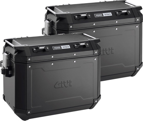 GIVI OBKN48B OUTBACK SIDE CASES L&R 48 LITER BLACK