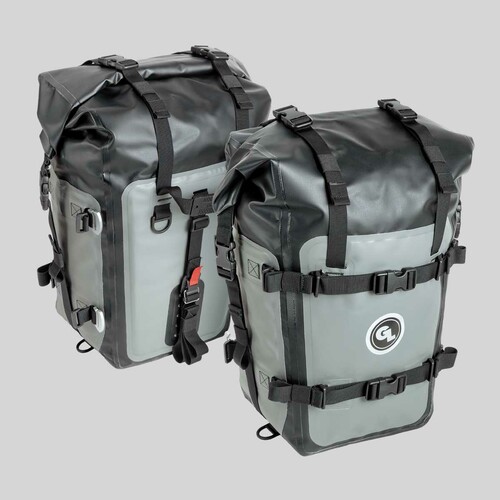 GIANT LOOP MOTOTREKK PANNIERS GREY PAIR