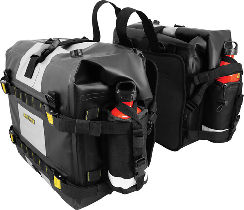 NELSON-RIGG HURRICANE SADDLEBAGS 28L EA BLACK