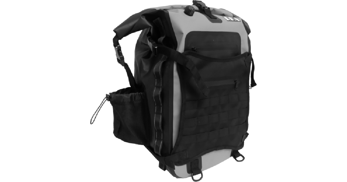 RKA RUGGED MOTORCYCLE BACKPACK 30L BLACK/GRAY